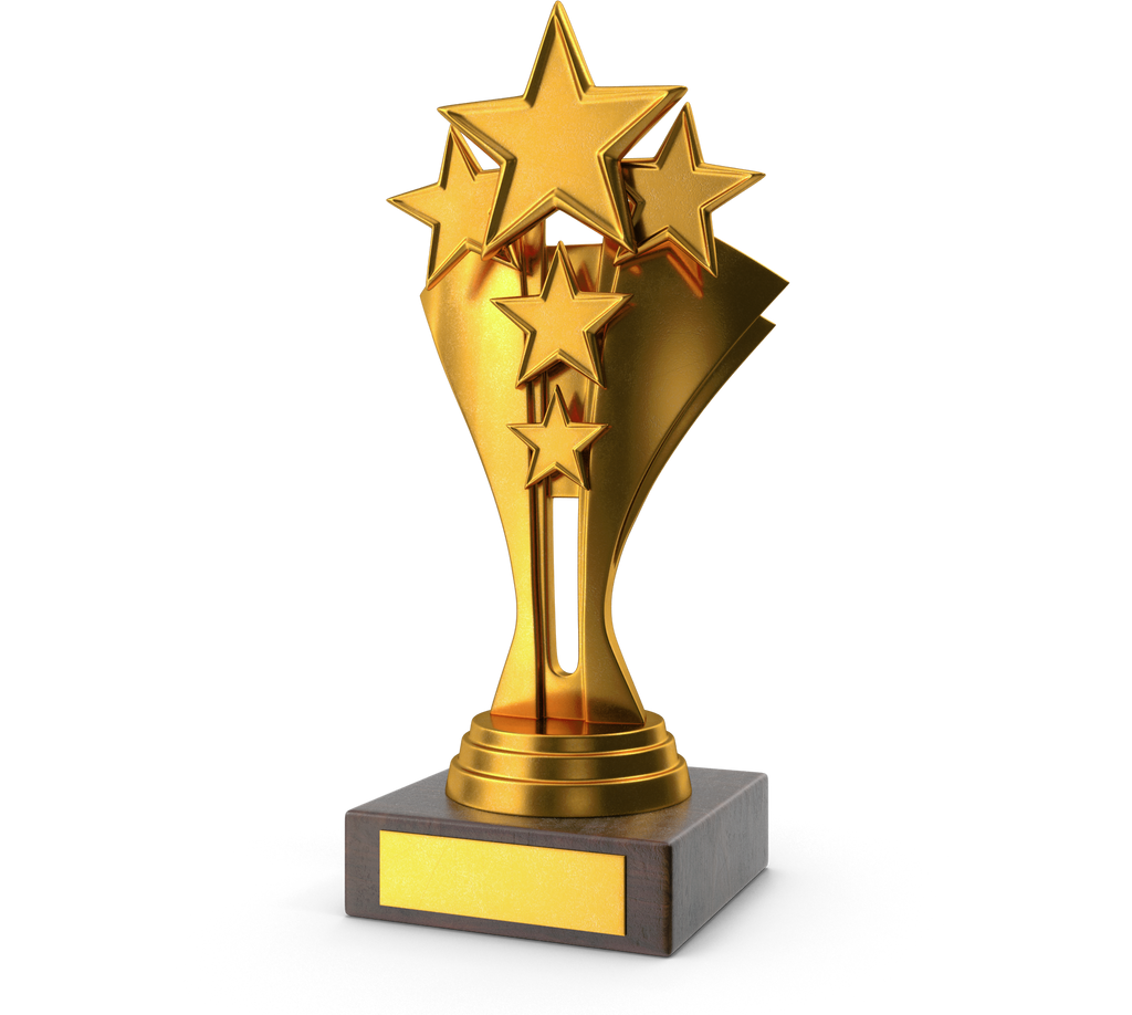 3D Gold Trophy